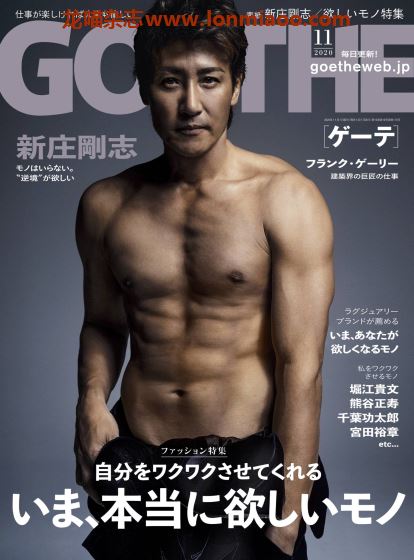 [日本版]Goethe 商务男士生活方式 PDF电子杂志 2020年11月刊　